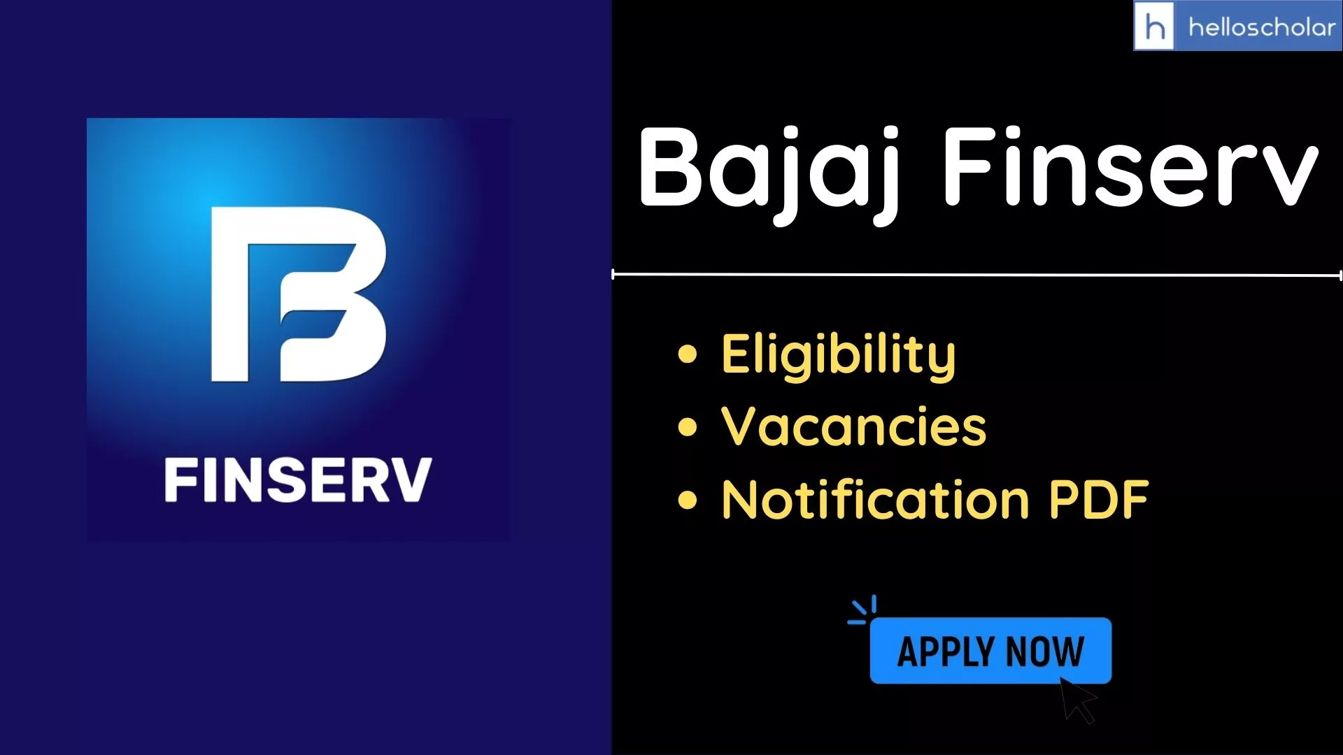 Bajaj Finserv Job Vacancy Graduates can Apply for Manager (Business Loans) post