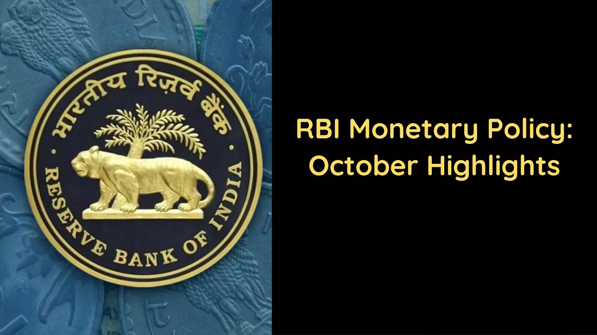 RBI Monetary Policy Highlights, Check most important points