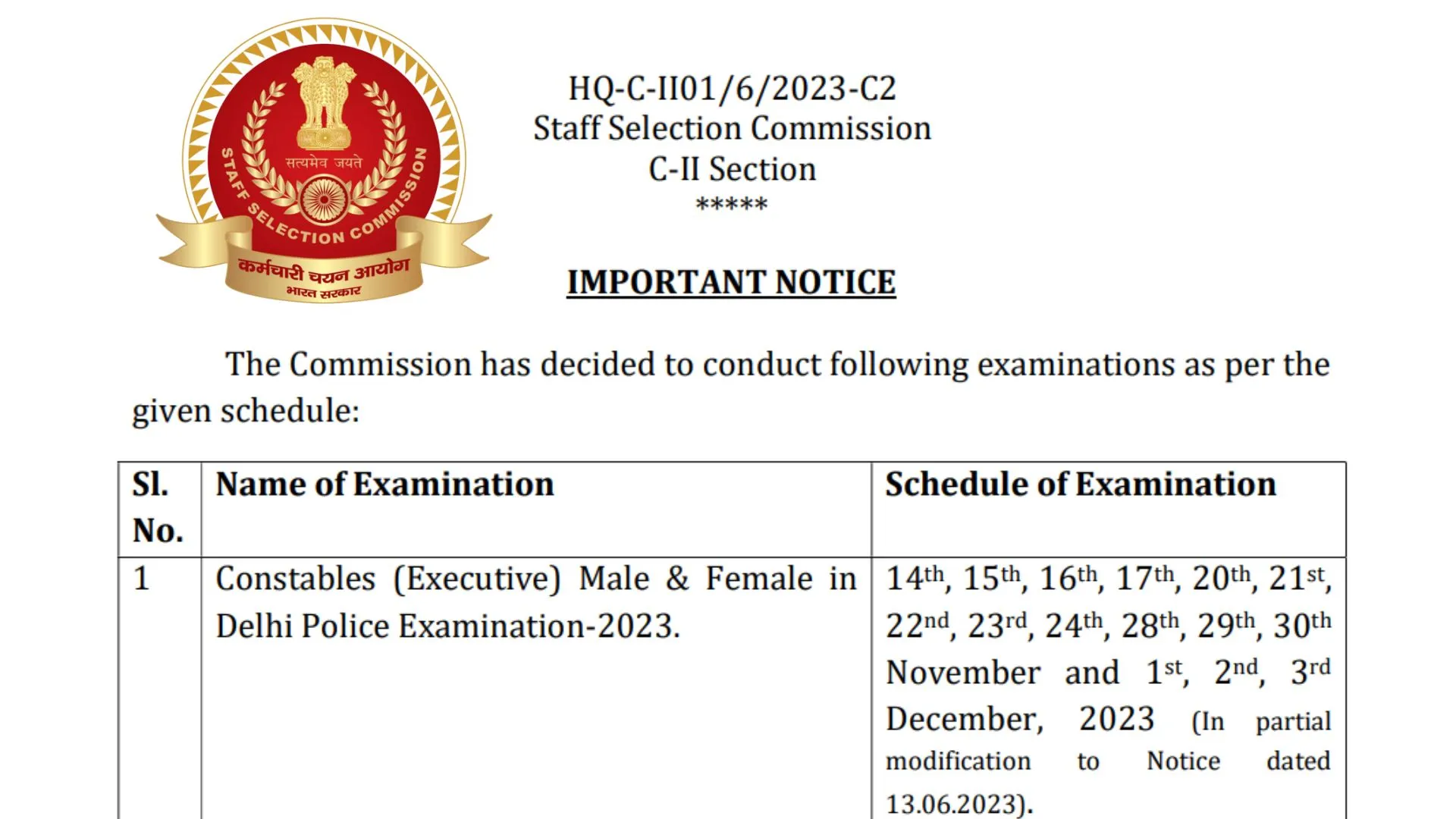 SSC GD Constable Exam Schedule Released, Check Exam Dates Here