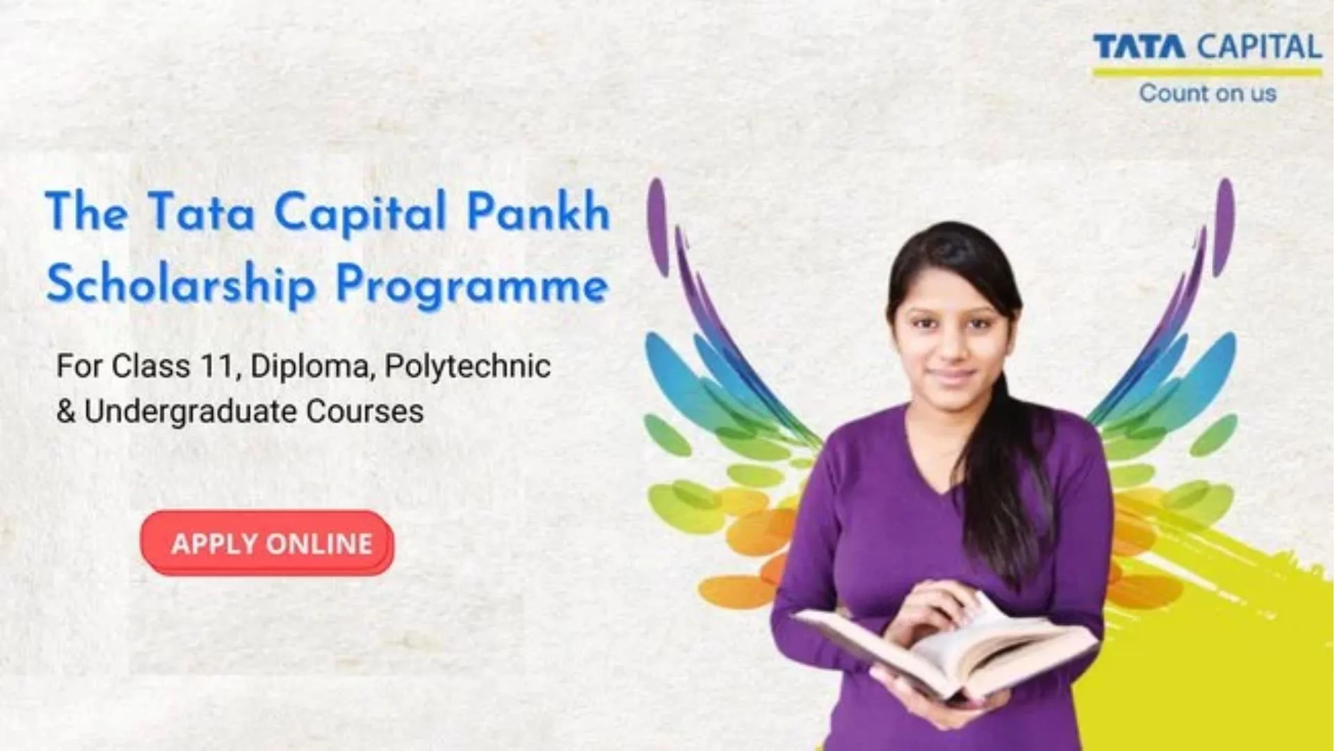 Tata Capital Pankh Scholarship 2023, Apply and Get Rs.12,000 scholarship