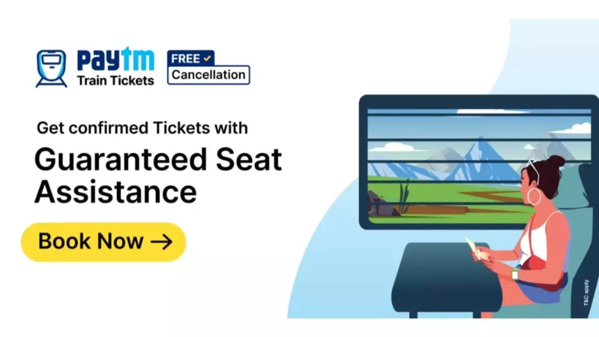 Paytm launches Guaranteed Seat Assistance, Now you can get confirm train ticket