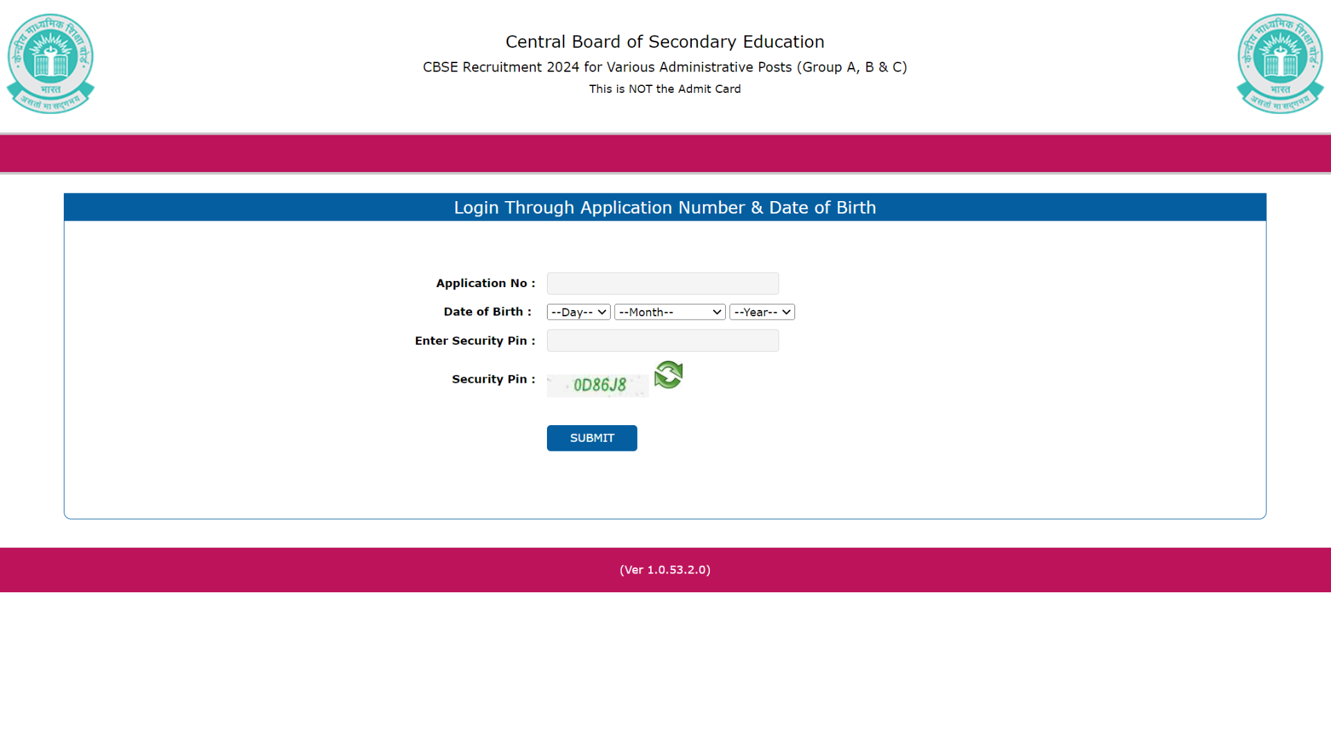 CBSE Board Assistant Secretary, Account Officer, Junior Engineer, JTO, Accountant, Junior Accountant Recruitment 2024 Exam City Details for 118 Post