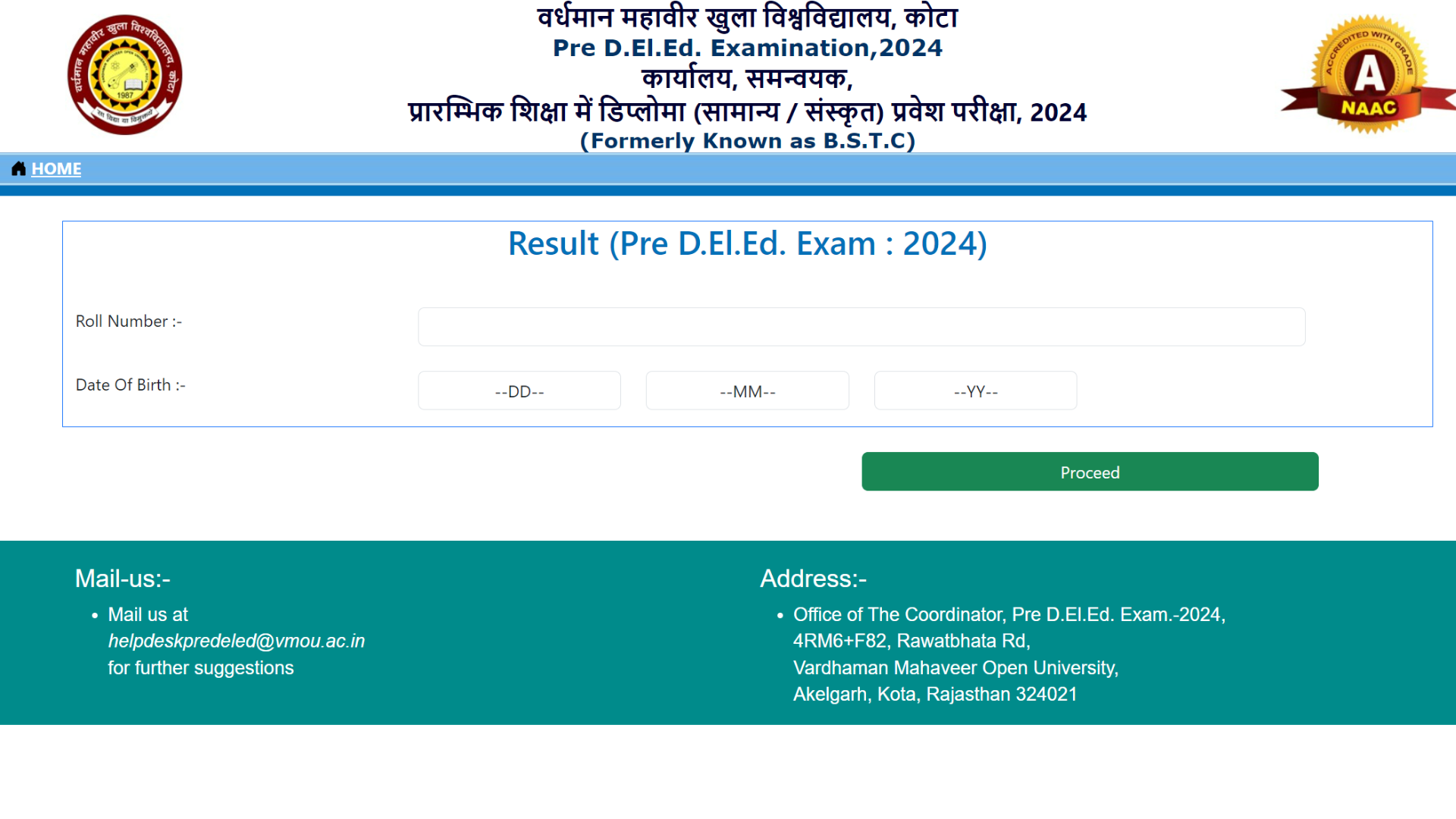 Rajasthan BSTC Result 2024 for Pre-Deled Out Today at predeledraj2024.in, Direct Link Here