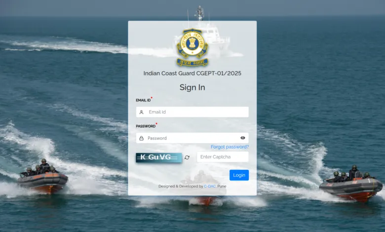 Indian Coast Guard ICG Yantrik / Navik GD CGEPT 01/2025 Recruitment 2024 Admit Card for 320 Post