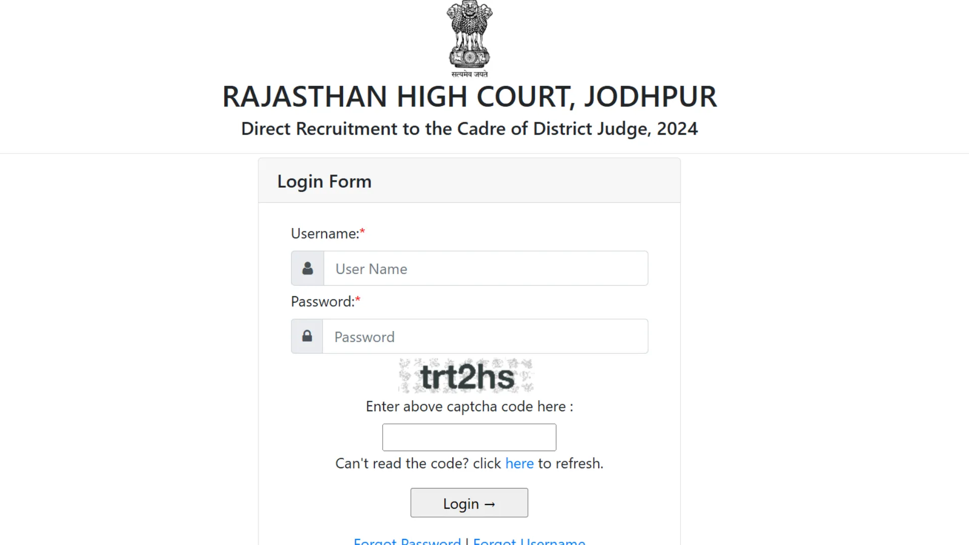 Rajasthan High Court RHC District Judge Recruitment 2024 Download Pre Admit Card for 95 Post