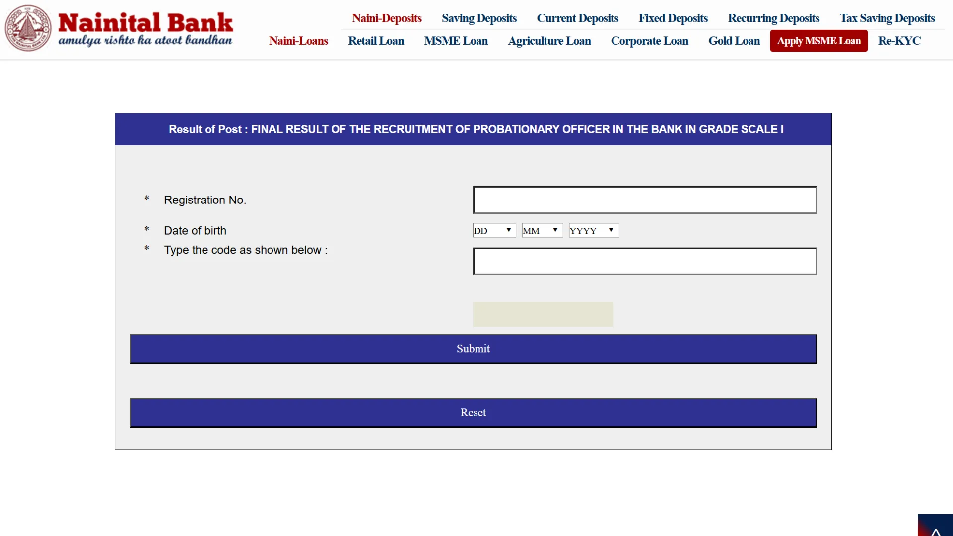 Nainital Bank Probationary Officer PO, IT Officer, Manager IT and CA Recruitment 2024 Download Result for 25 Post