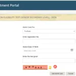 Rajasthan CET Admit Card 2024 Download Link for 12th Level Written Exam on 22-24 October, Exam City Intimation