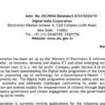 Digital India Corporation Recruitment 2024: Notification Out for Various Posts, Apply Now