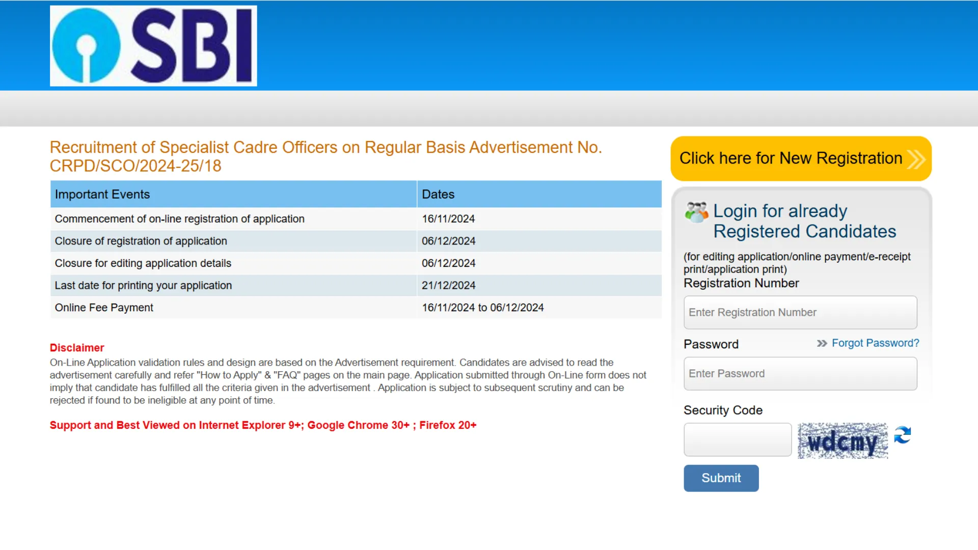 SBI Recruitment 2024: Apply Now for Vice President SCO Post