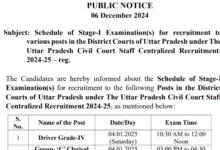 Allahabad High Court Recruitment Exam Date OUT for Group C, D 3306 Posts