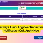 Indian Railways Junior Engineer Recruitment 2024 Notification Out, Apply Now