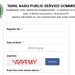 TNPSC Group 4 Result 2024 Released, Download PDF