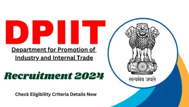 DPIIT Recruitment 2024: Notification Released, Eligibility Criteria, Vacancy Details Check