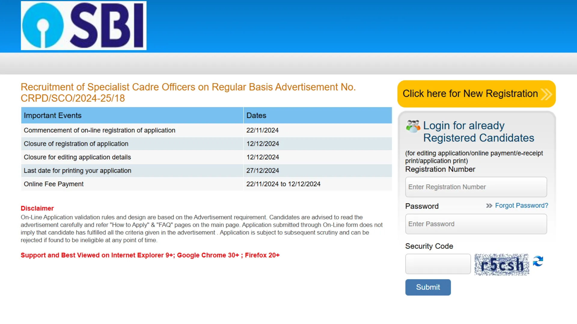 SBI Bank SO Assistant Manager (Engineer) Recruitment 2024 Notification OUT for 169 Posts, Apply Online