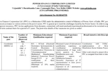 Power Finance Corporation Recruitment 2024: Apply Online for 34 Coordinator Post