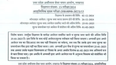 UPSSSC Stenographer Recruitment 2024 [661 Post] Notification OUT, Apply Online