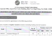 India Post Payment Bank Specialist Officer (SO) Recruitment 2024 Apply Online for 68 Post