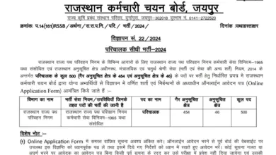 Rajasthan RSMSSB Conductor Recruitment 2024 [500 Post] Notification OUT, Eligibility, Selection Process, All Details