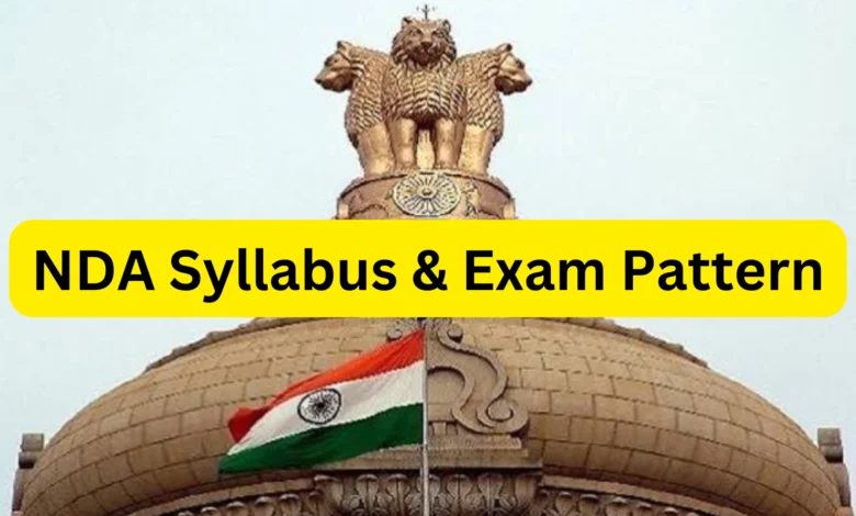 UPSC NDA Syllabus 2025 and Exam Pattern PDF