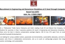 ONGC AEE Recruitment 2025 Apply Online for Engineering and Geoscience Disciplines