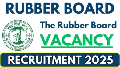 Rubber Board Field Officer Recruitment 2025 Notification Out, Apply Online for 40 Posts