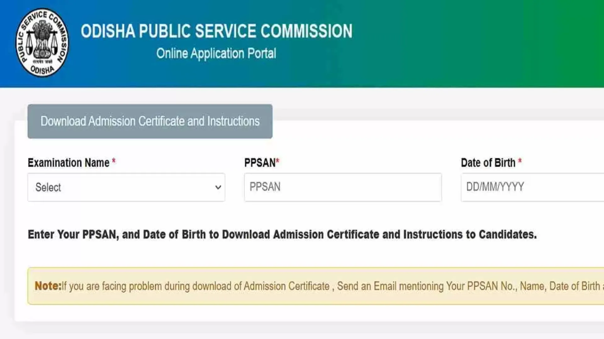 OPSC Releases Admit Card for Assistant Agriculture Officer Exam 2025 – Download Now