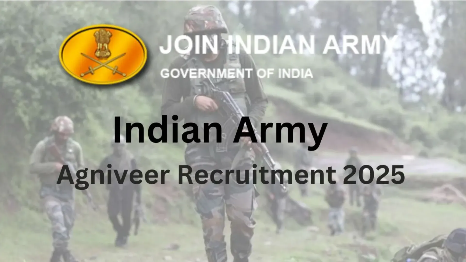 Indian Army Agniveer Recruitment 2025 Notification Released and Apply Online