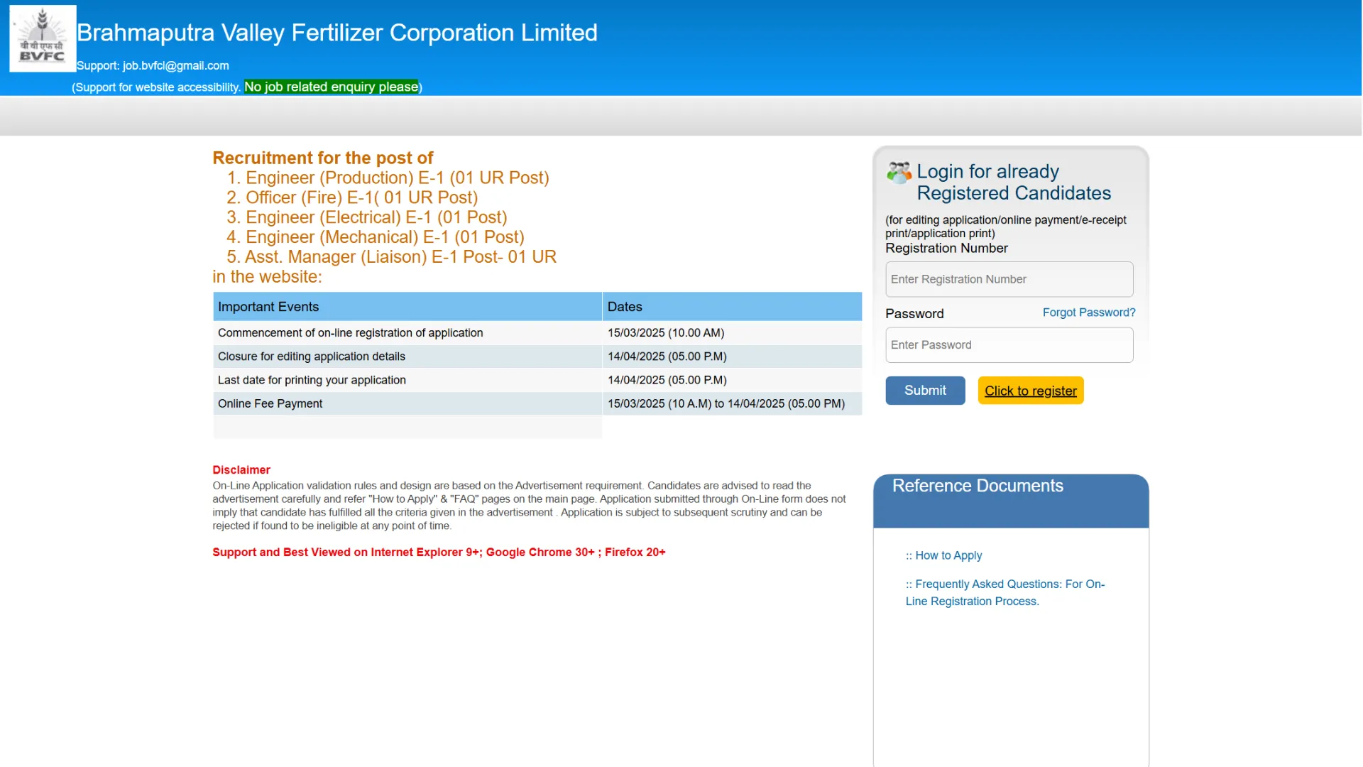 BVFCL Recruitment 2025 Apply Online for Engineer & Officer Posts