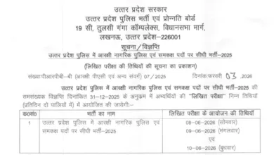 UP Police Constable (32679 Posts) Exam Date & Admit Card 2026 Released, Check Now