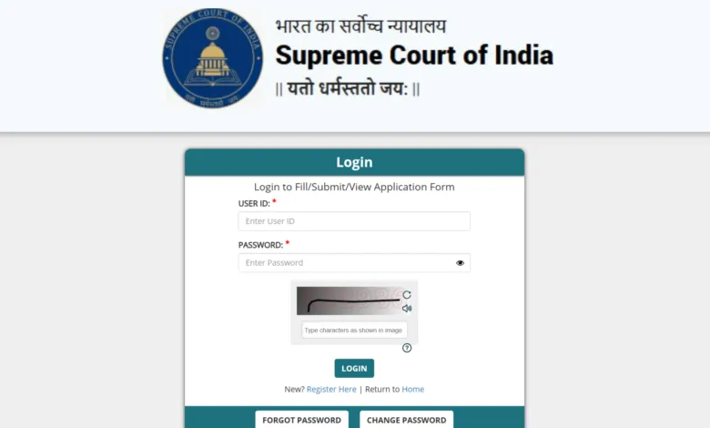 Supreme Court of India (SCI) Junior Court Assistant Recruitment 2025 Exam Admit Card Released for 241 Posts