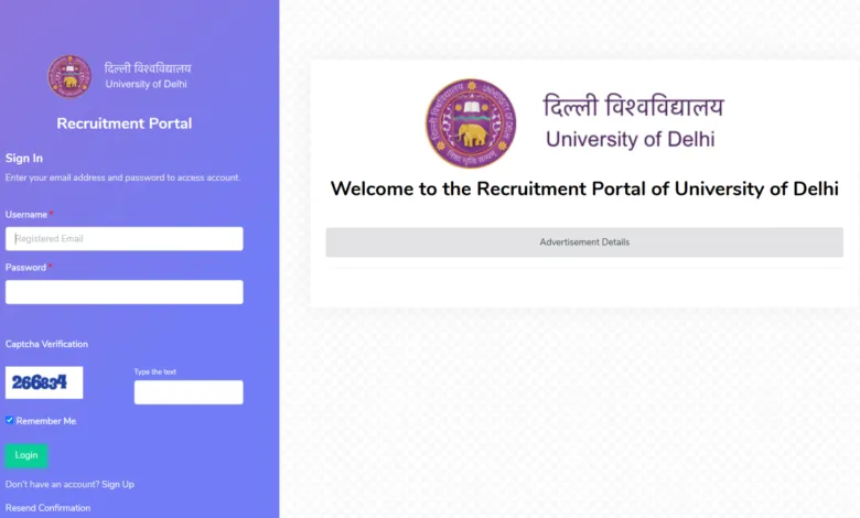 Delhi Bharti College Non-Teaching Recruitment 2025 Notification Released and Apply Online