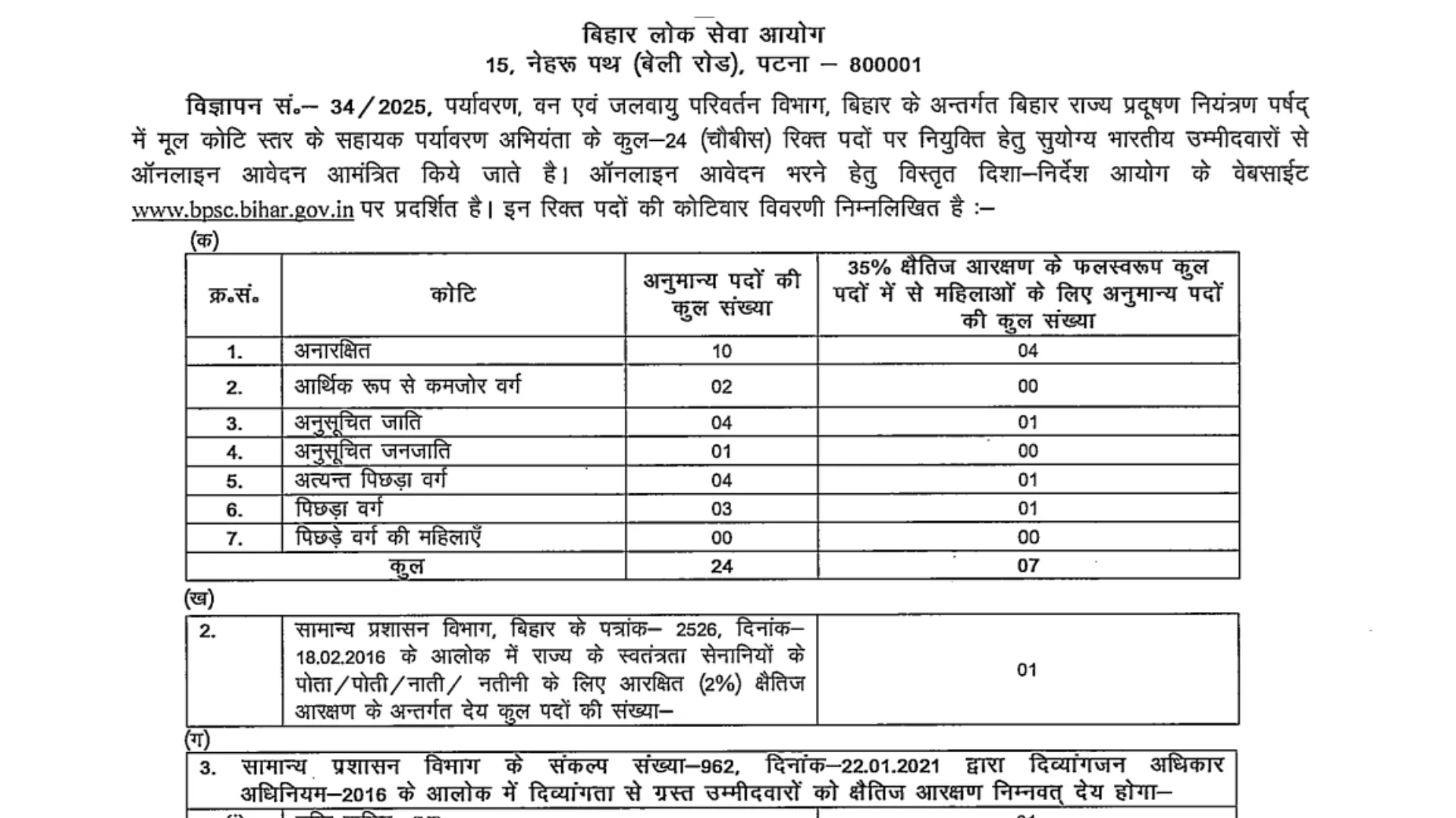 BPSC Assistant Environmental Engineer (AEE) Recruitment 2025 Notification Released and Apply Online for 24 Post