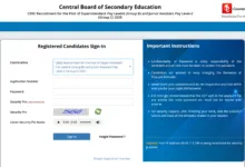 CBSE Junior Assistant and Superintendent Exam Result 2025 for 212 Post
