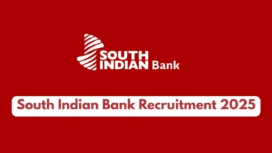 South Indian Bank Junior Officer Recruitment 2025 Notification Released and Apply Online