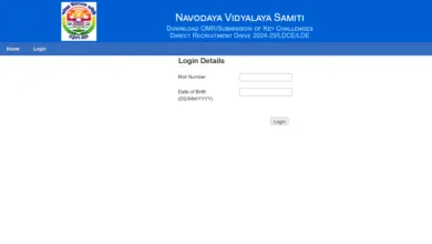 Navodaya Vidyalaya Samiti (NVS) Non-Teaching Recruitment 2024 Download Exam Answer Key for 1377 Post