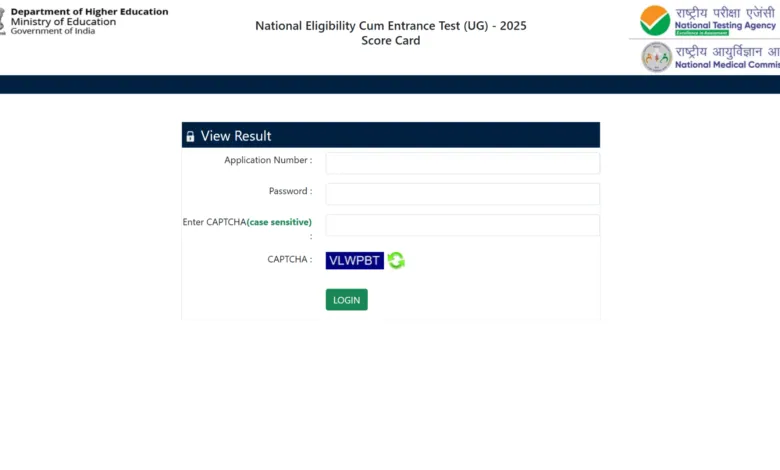 NTA NEET UG 2025 Result Out, Direct Link, Check Now