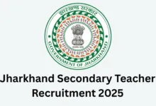 JSSC Secondary Teacher Recruitment 2025 Notification Released for 1373 Posts, Apply Online
