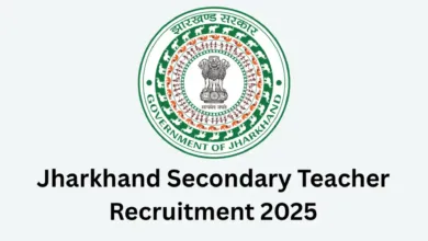 JSSC Secondary Teacher Recruitment 2025 Notification Released for 1373 Posts, Apply Online