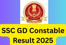 SSC GD Constable Result 2025 Released, Download Merit List & Cut-Off PDF