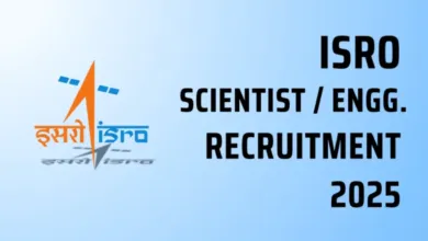 ISRO Scientist/Engineer Recruitment 2025 Notification Released and Apply Online