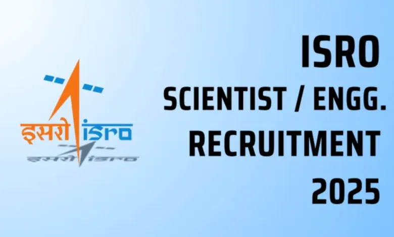 ISRO Scientist/Engineer Recruitment 2025 Notification Released and Apply Online