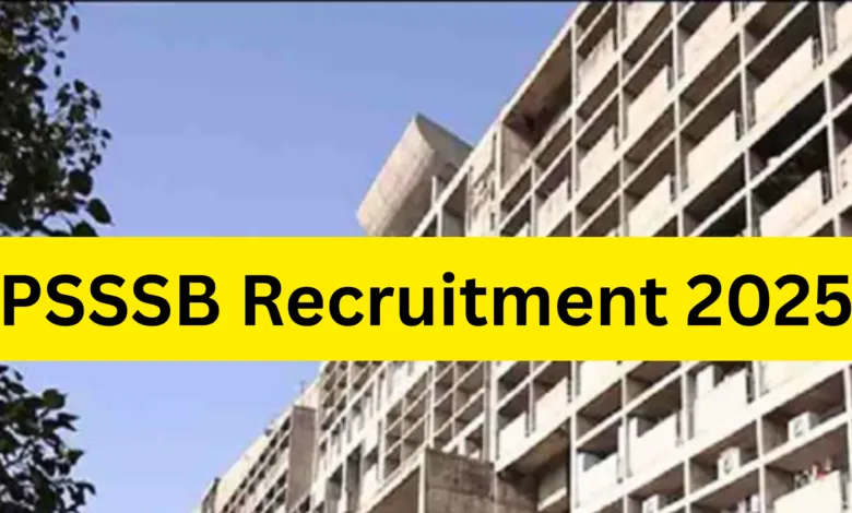 PSSSB Inspectors, Naib Tehsildar & Chief Auditor Recruitment 2025 Notification Released and Apply Online for 151 Posts