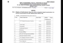 Delhi DSSSB Answer Key 2025 Released, Check From This Link