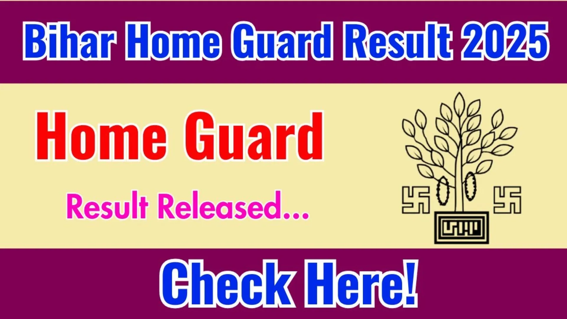 Bihar Home Guard Result 2025 Released for 15000 Post, Download Merit List PDF