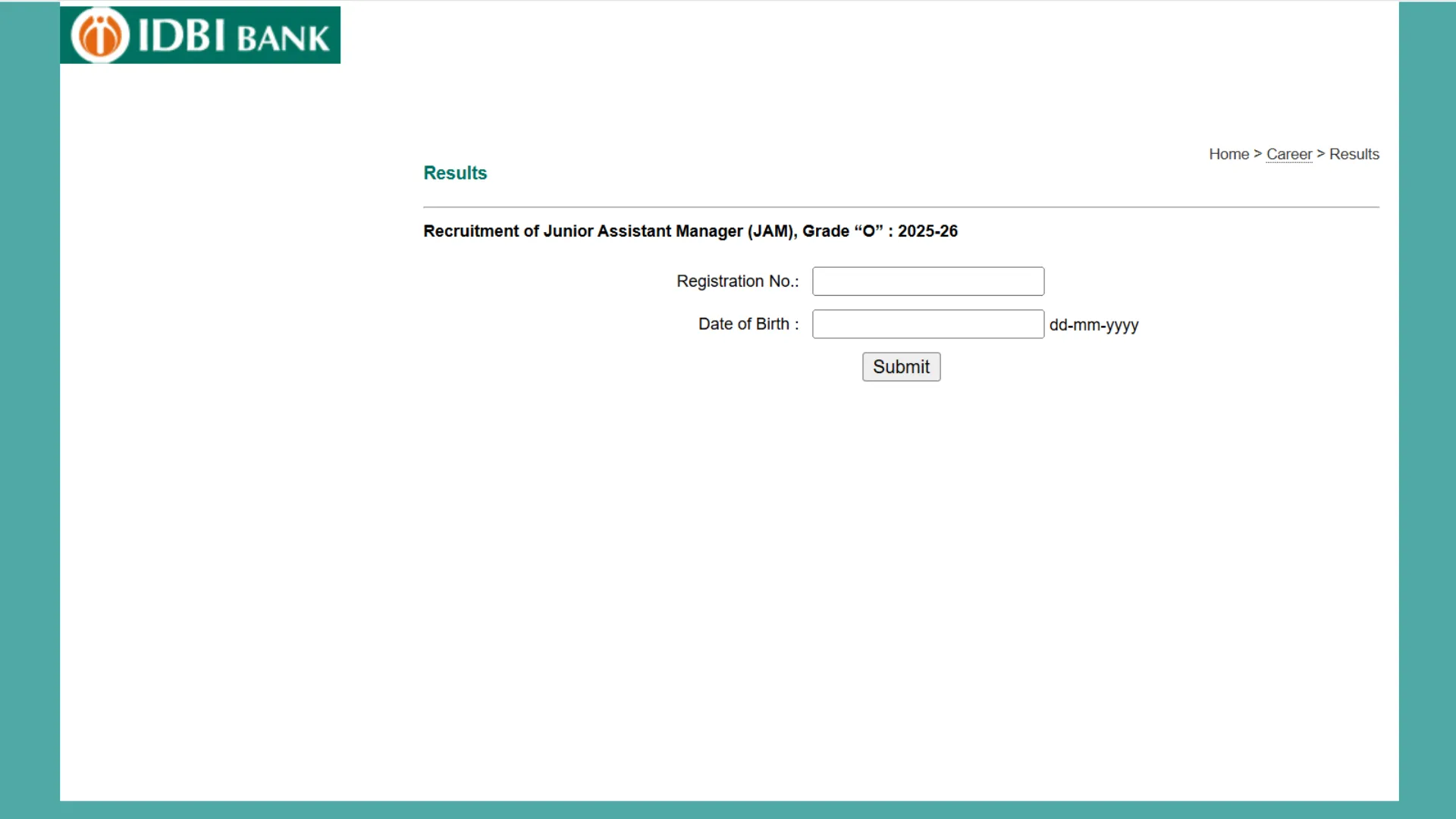 IDBI Bank Junior Assistant Manager (JAM) Result 2025 Released for 676 Posts, Check Now