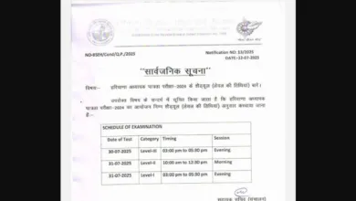Haryana Teacher Eligibility Test (HTET) December 2024 Admit Card & Exam Date 2025