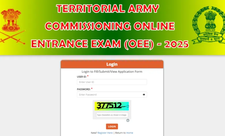 Territorial Army Officer Admit Card 2025 Released, Download Now