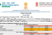 NTA UGC NET June 2025 Results Announced – Check Cut-off and Scorecard