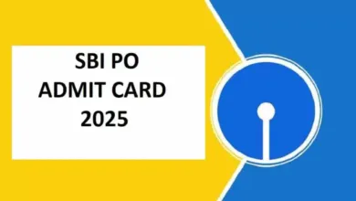 SBI Bank Probationary Officer (PO) 2025 Exam Date and Admit Card Released, Check Now