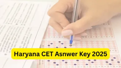 Haryana HSSC Common Eligibility Test (CET) Answer Key 2025 Released, Check Score Card, PDF Download, Direct Link